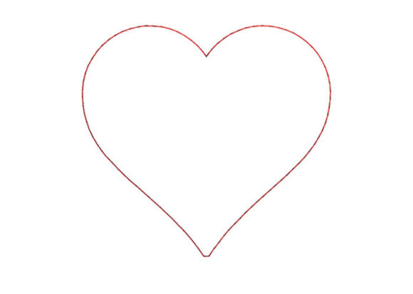 Heart Outline: A Designer’s Review for Valentine Projects