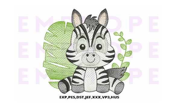 Jungle Animal Zebra: A Holiday Embroidery Review