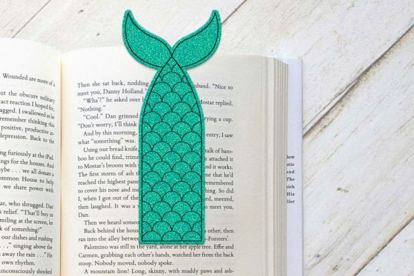 Review: Mermaid Tail Bookmark ITH Applique