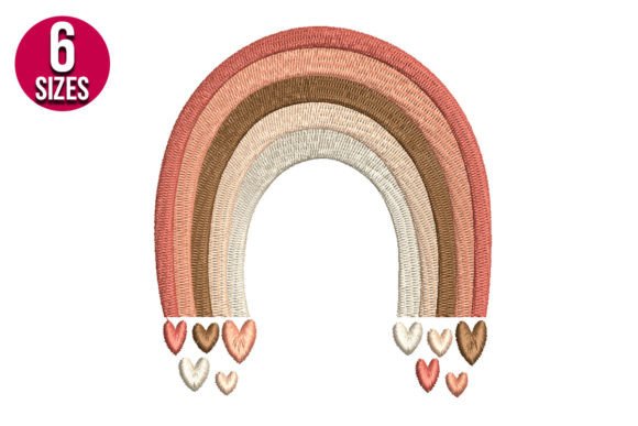 Reviewing Boho Rainbow with Hearts for Boutique Sweatshirts