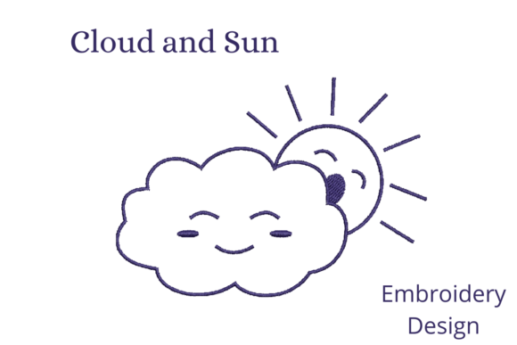 Reviewing Cute Cloud and Sun Cartoon Line Art