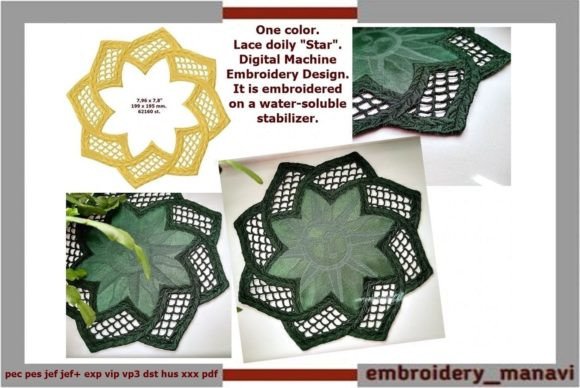 Reviewing ITH Lace Cutwork Doily for Home Decor
