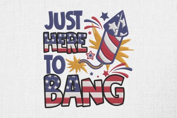 Reviewing Just Here to Bang 4th of July for Etsy Shops