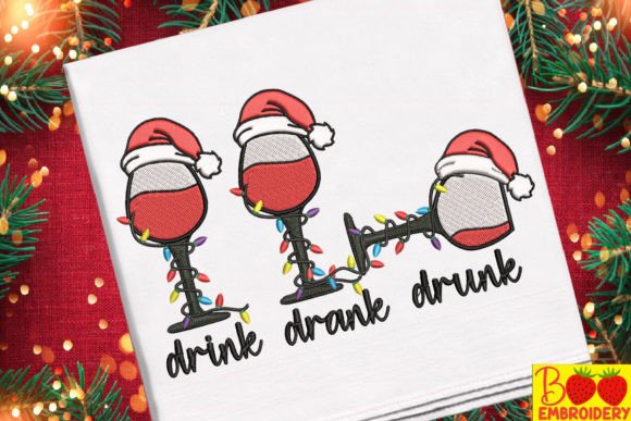 Reviewing the Funny Wine Drink Drank Drunk Design